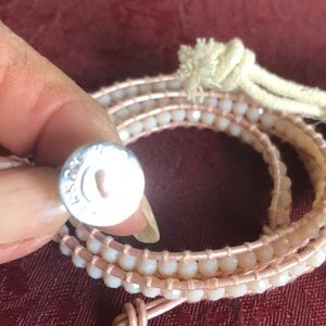 Victoria Emerson bracelet gorgeous pale pink